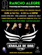 Baraja de Oro - Rancho Alegre Conjunto Dance Series for Seniors